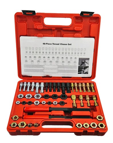 Thread repair tool kit - tool, metric
