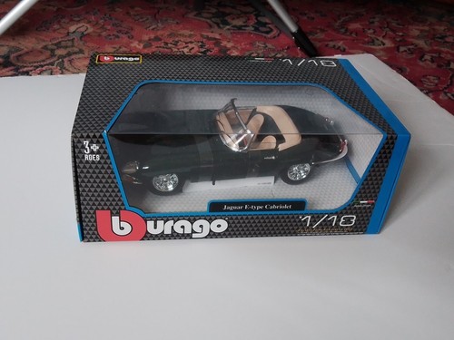 Burago jaguar type - e, cabriolet