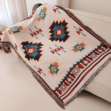 Aztec Blanket, Oversized Boho
