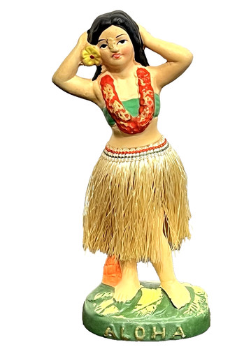 Vintage hawaiian hula girl - vintage,
