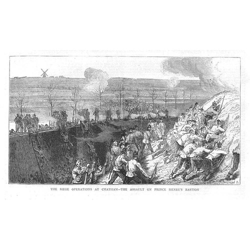 Military the siege operations - the,