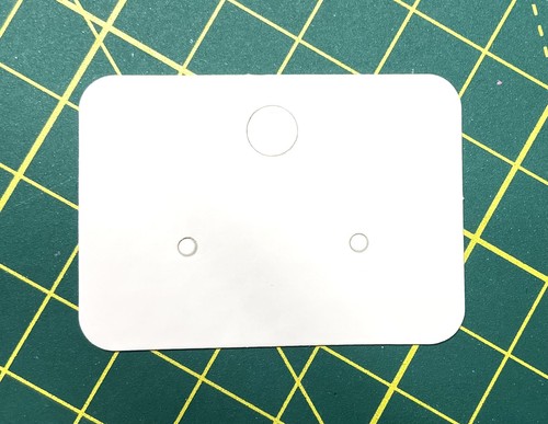 200x white stud earring - stud,