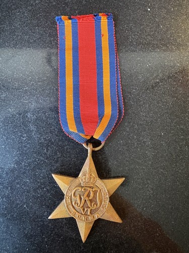 Burma star medal - ww2, original