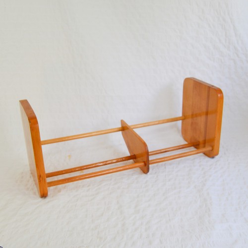 Vintage wooden tabletop book - tabletop,