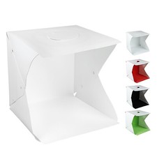 40cm LED Light Box Photography Photo Studio Portable Tent Backdrop Lighting Cube