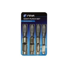 FEVA Giant bread/meat punch set - 10mm 12mm 14mm 16mm - For perfect preparation
