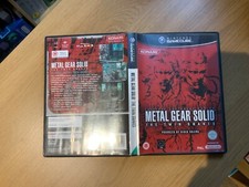 Metal Gear Solid The Twin Snakes Gamecube Tested & Working Complete With Manual