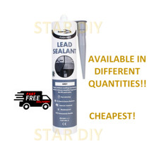 Grey Flash Mate Silicone Lead Sealant Roofing Flashing Leaks Repair Sheet