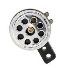 12v small chrome horn - 12v,