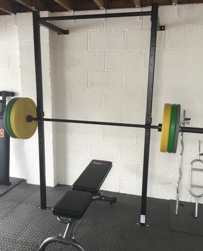 Squat rack with - squat, bar