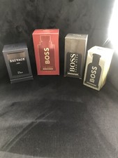 3 x Hugo Boss And 1 X Sauvage Empty Aftershave Boxes