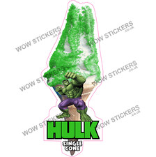 Ice cream van sticker Hulk