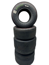 Mojo D2 XX Kart tyres Used - Rotax / OTK TonyKart One Race Old 40 Laps D2XX