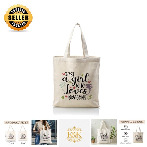 Medium sized canvas - medium-sized, tote