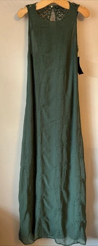 New zara green embroidered - new,