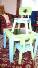 Child’s Table and 2 Chairs