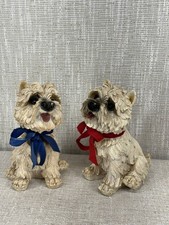 Vintage Westie Dog Figurines