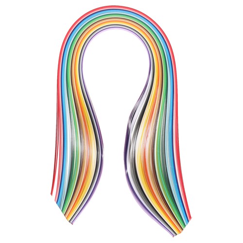 180pcs quilling strips paper - quilling,