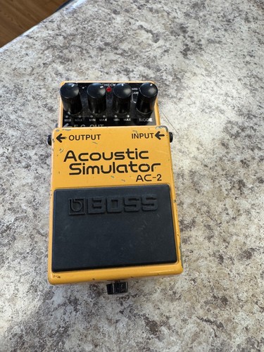 Boss acoustic simulator - acoustic,