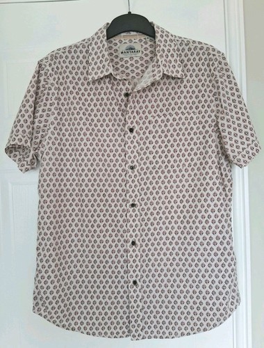 Mantaray mens short - mens, sleeve