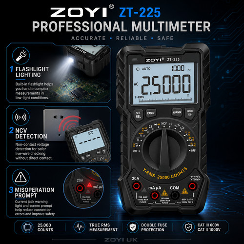 Professional multimeter 20a - professional,