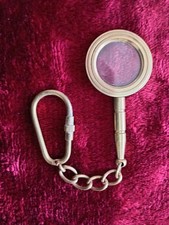 Brass Magnifying Glass /