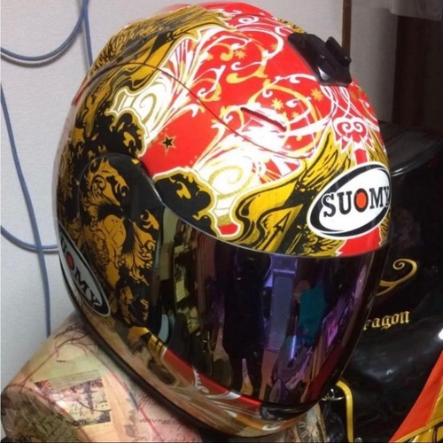 Suomy motorcycle helmet full - motorcycle,