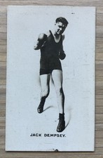 A Union Jack Trade Cards Monarchs of the Ring No. 6 Jack Dempsey 
