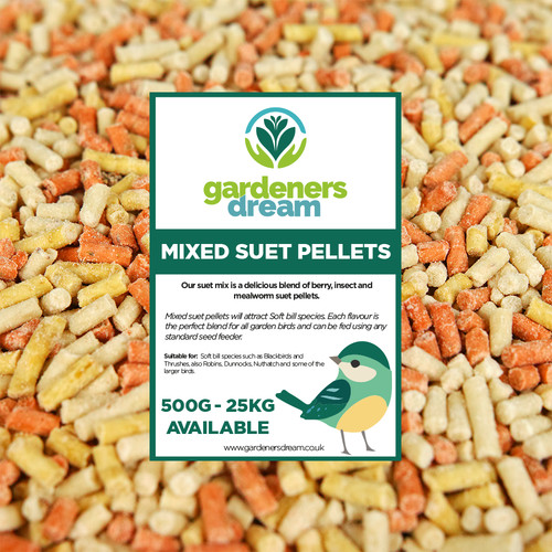 Gardenersdream mixed suet - mixed,