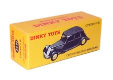 Dinky Toys repro box 24 N Citroen traction 11 BL flat trunk