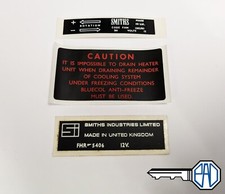 MG MGB, Midget, MGC Heater
