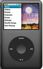 NEW! iPod Classic 7th Gen 30 80 120 160 256 512 1TB Grey/Black 1 YEARS WARRANTY