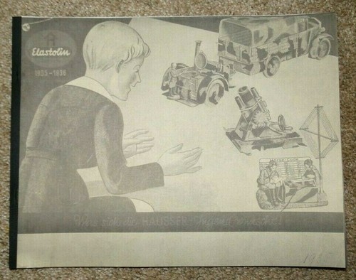 Elastolin hausser toy catalog - toy,