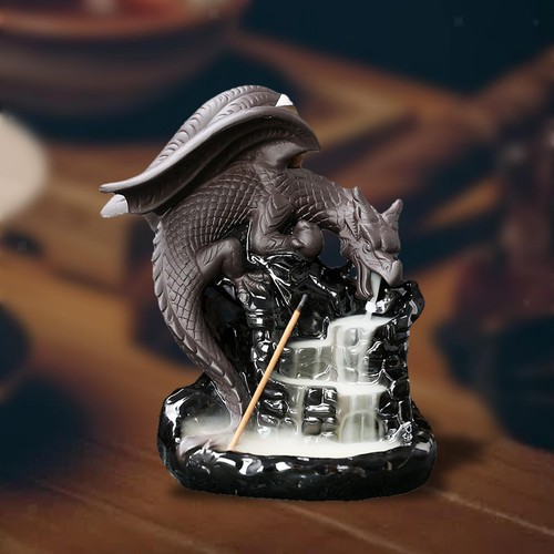 Backflow incense burner dragon - backflow,