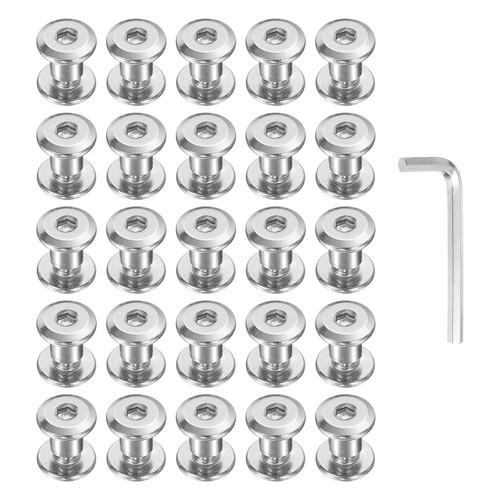 20pcs m5x5mm hex chicago - 20pcs,