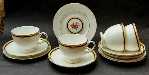 Four bone china wedgwood clio - bone,