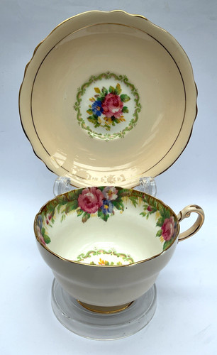 Paragon large teacup saucer - large, &