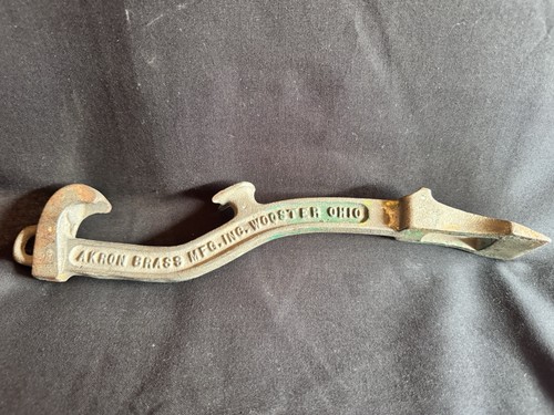 Vtg cast iron - iron, brass