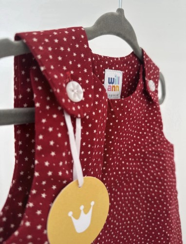 Beautiful girls red - red, pinafore