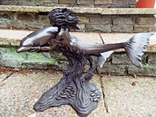 HEREDITIES Cold Cast Bronze Sculpture Limited Edition THE SEA MAIDEN with CoA