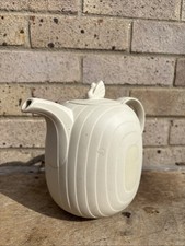 Hornsea Pottery Teapot Swan Lake Concept Off White/Cream Swan Lidded