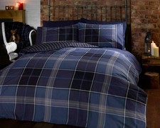 Argyle tartan check duvet - tartan,