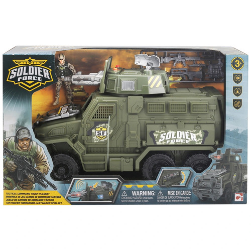Soldier force playset tactical - soldier,