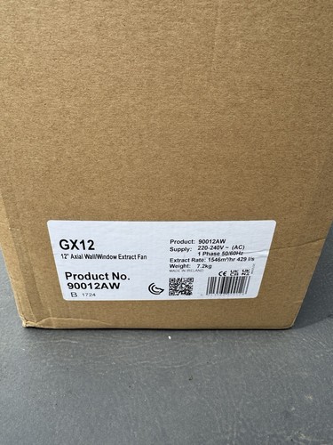 Xpelair gx12 12in axial - gx12,