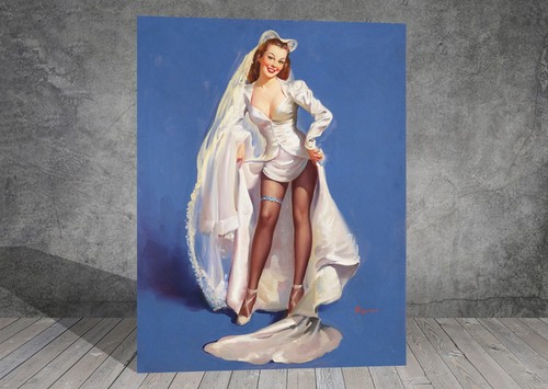 Gil elvgren bride woman - elvgren,