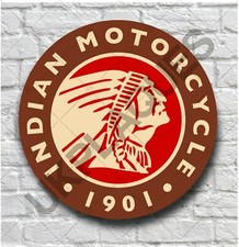 INDIAN MOTORCYCLE 2FT LARGE