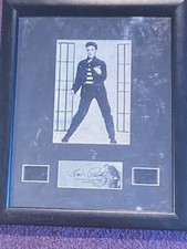 RARE: Elvis Framed Film Cell WITH COA *AS NEW*