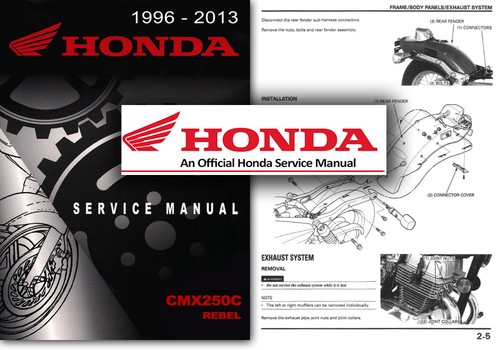 Honda cmx250c rebel - rebel, service