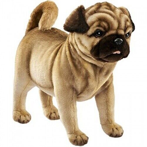 Hansa pug plush - soft,