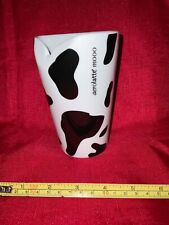 Aerolatte  Moo Milk Mug Cow Print Black White Cup ceramic Tumbler